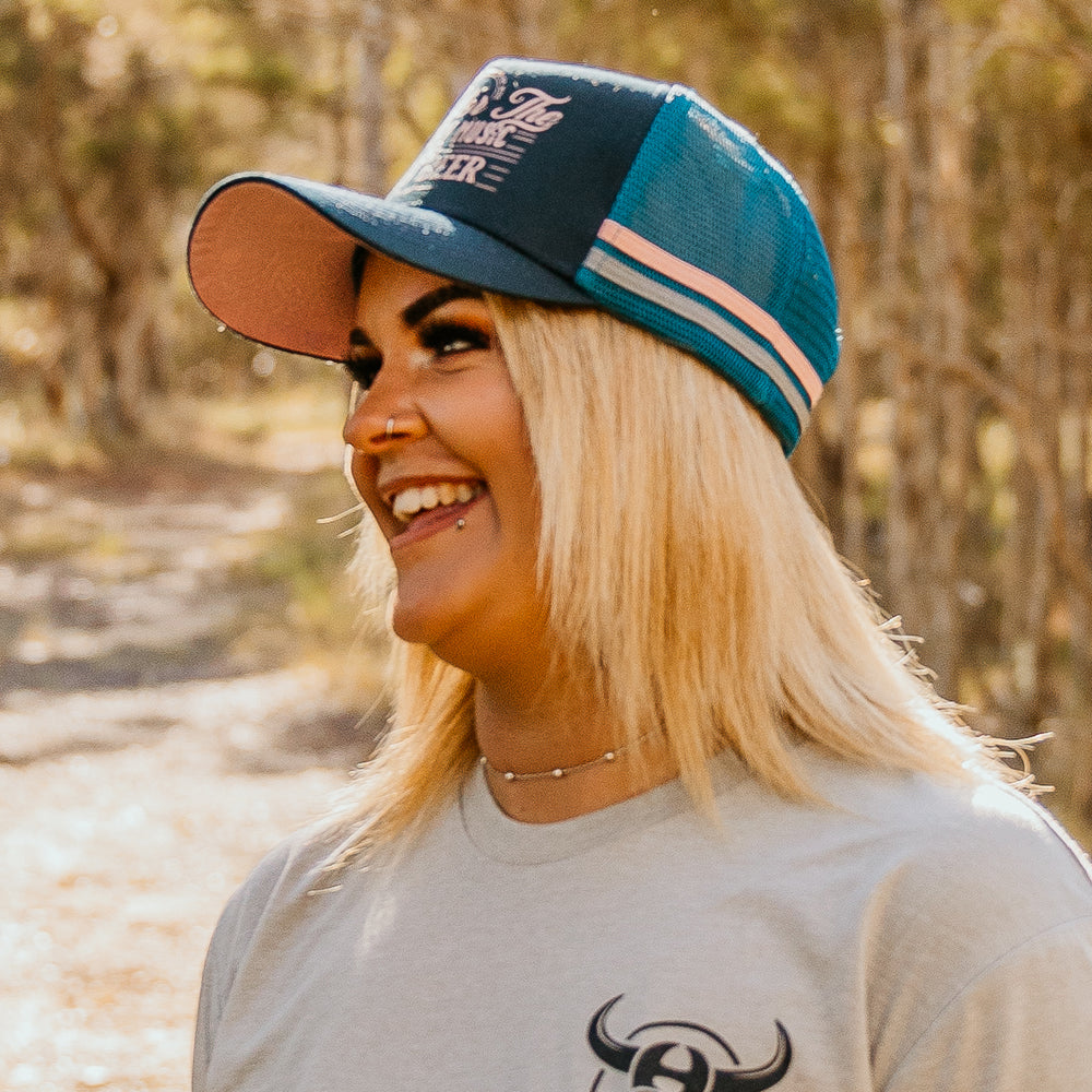 Cold Beer High Profile Trucker Cap