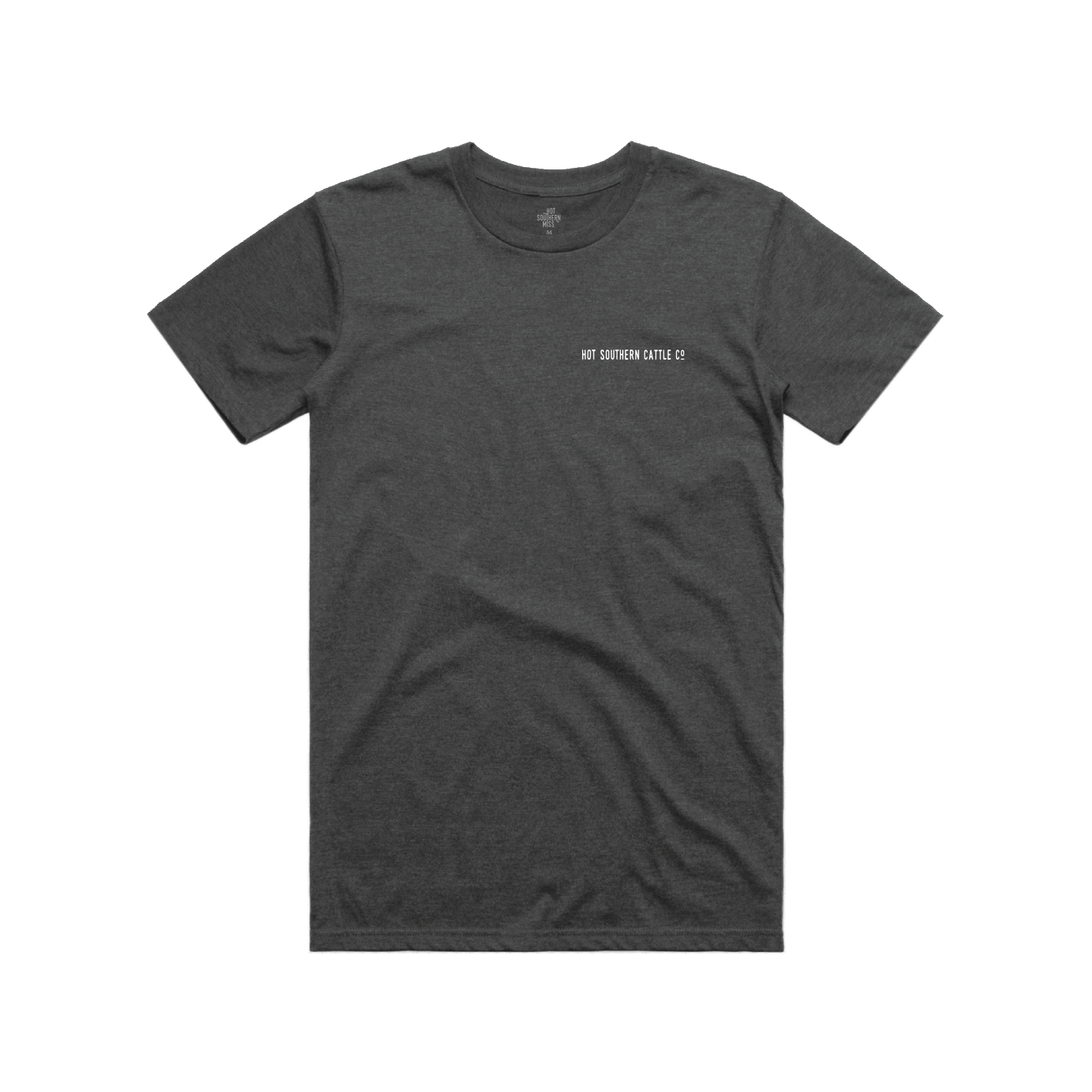 Aussie Flag Cattle Co Unisex Dark Grey Marle Tee