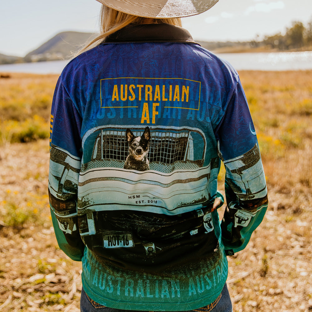 Australian AF Adults Fishing Shirt