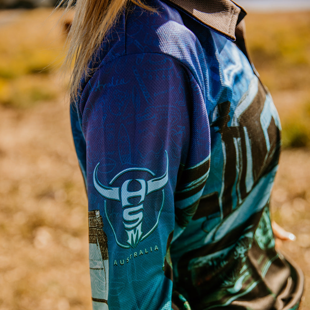 Australian AF Adults Fishing Shirt