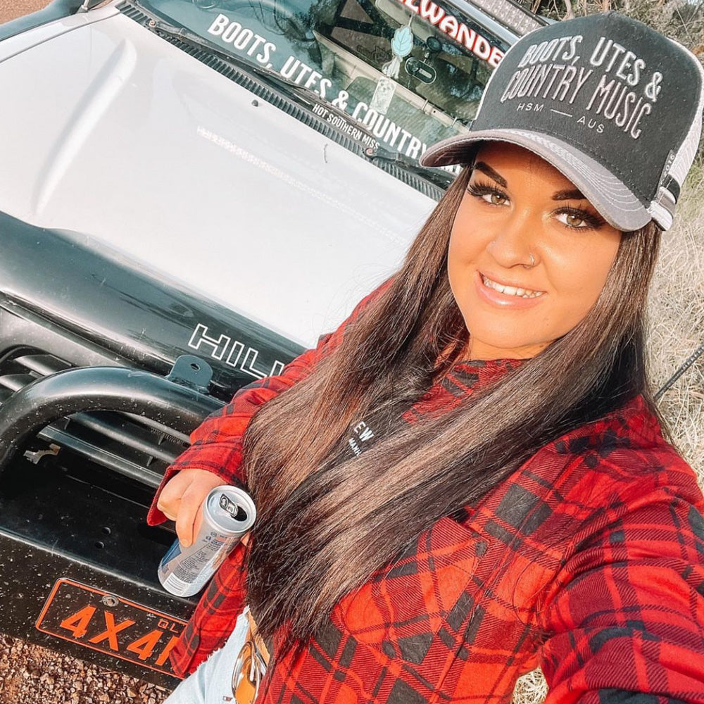 Boots, Utes & Country Music High Profile Trucker Cap