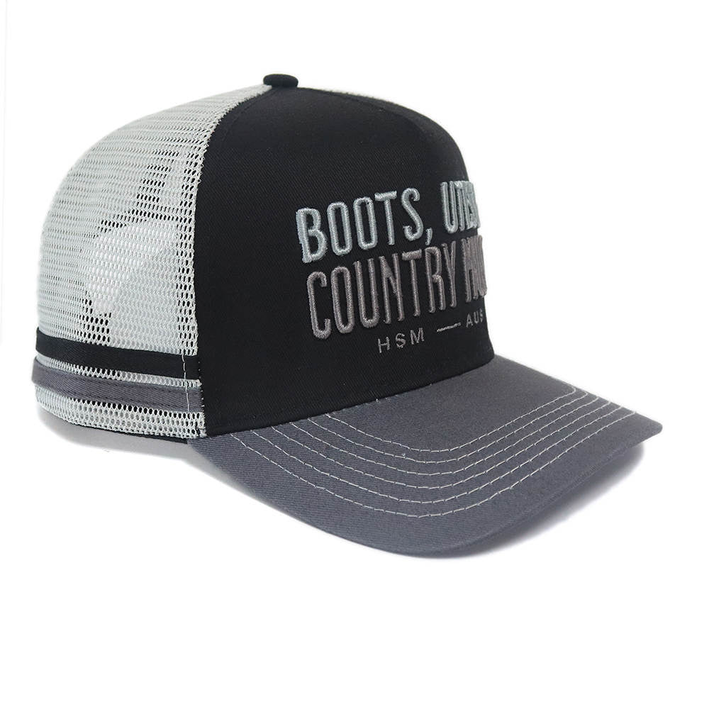 Boots, Utes & Country Music High Profile Trucker Cap