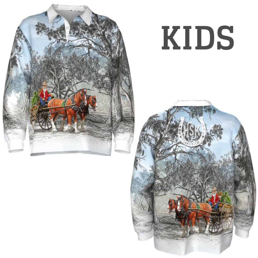 Bush Christmas Kids Fishing Shirt