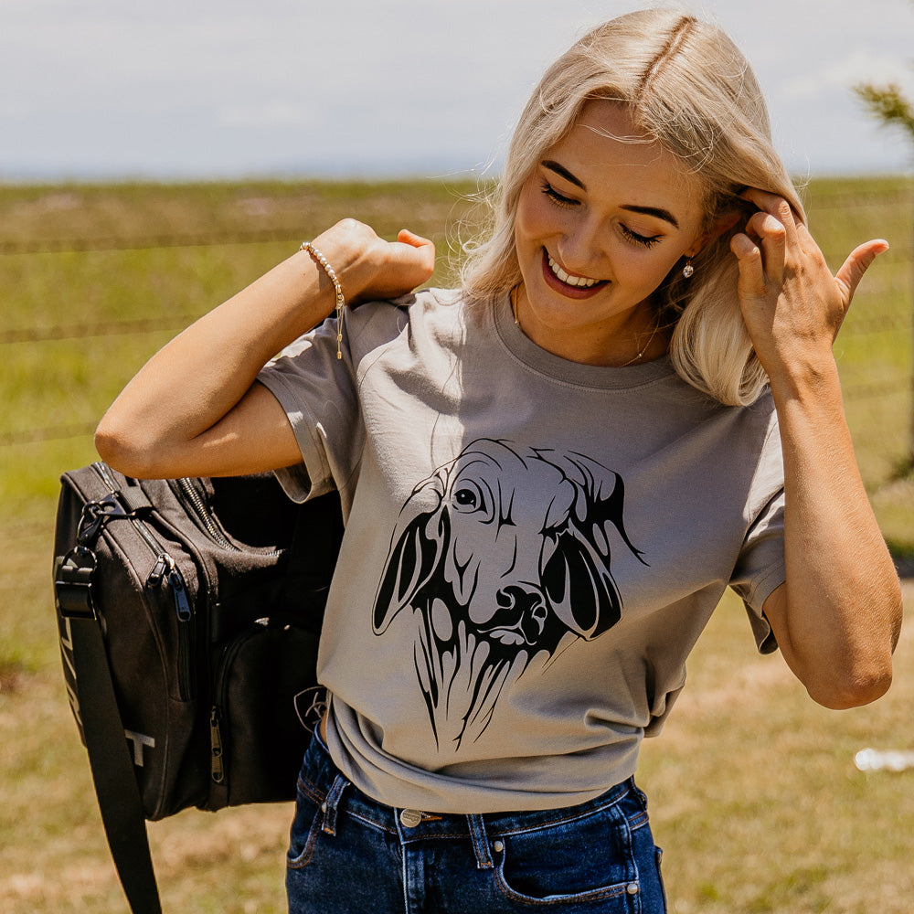 Brahman Bull Ladies Dust Tee