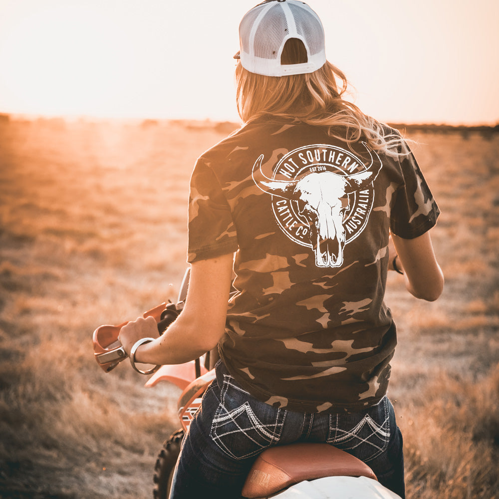Cattle Co Unisex Camo Tee