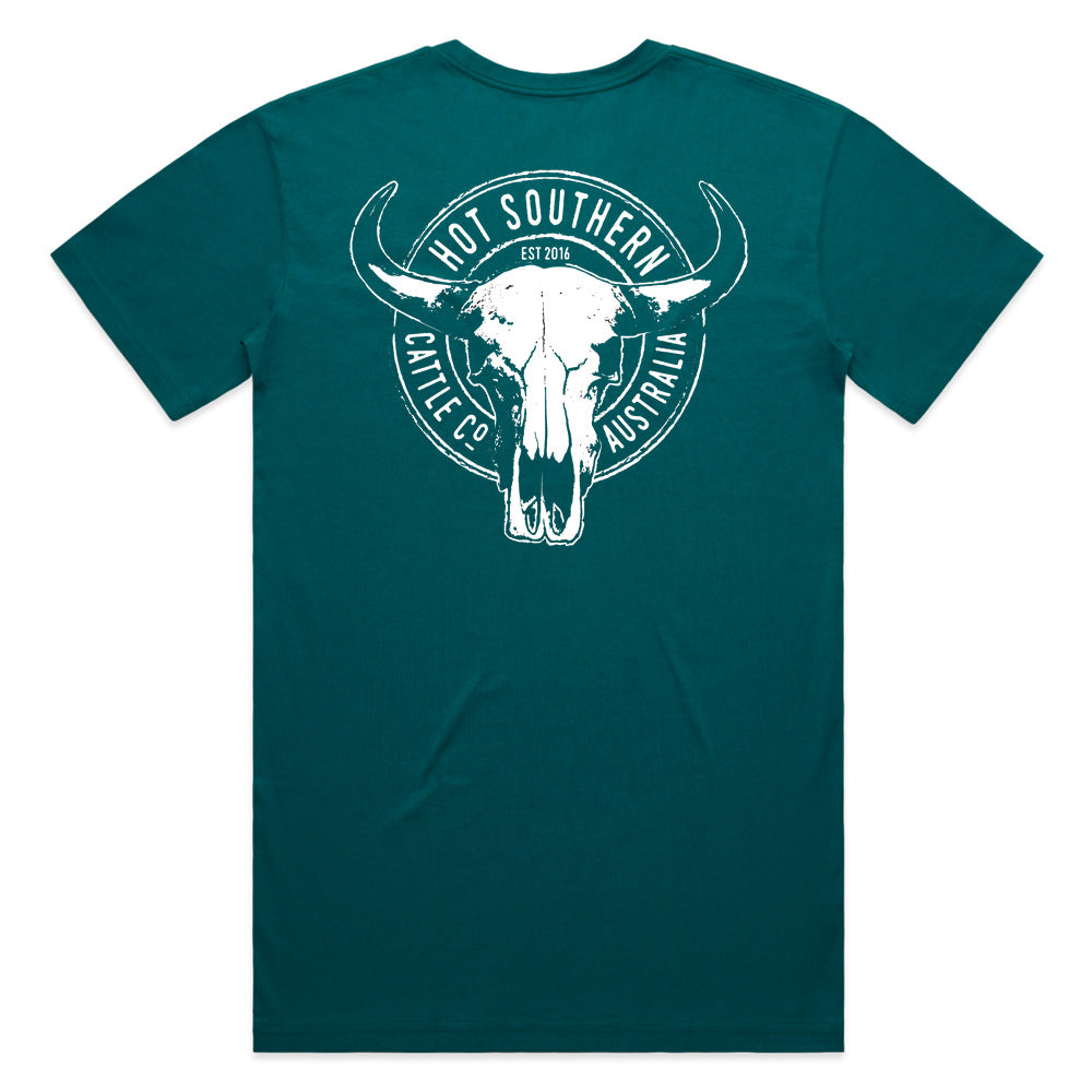 Cattle Co Unisex Paradise Green Tee