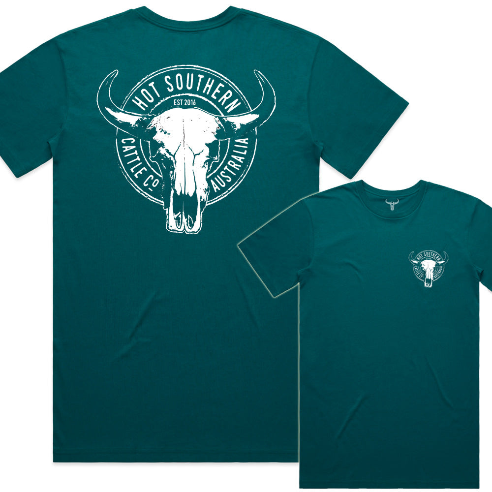 Cattle Co Unisex Paradise Green Tee
