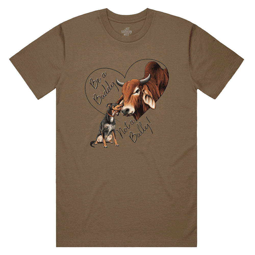 Be A Buddy Unisex Coffee Tee
