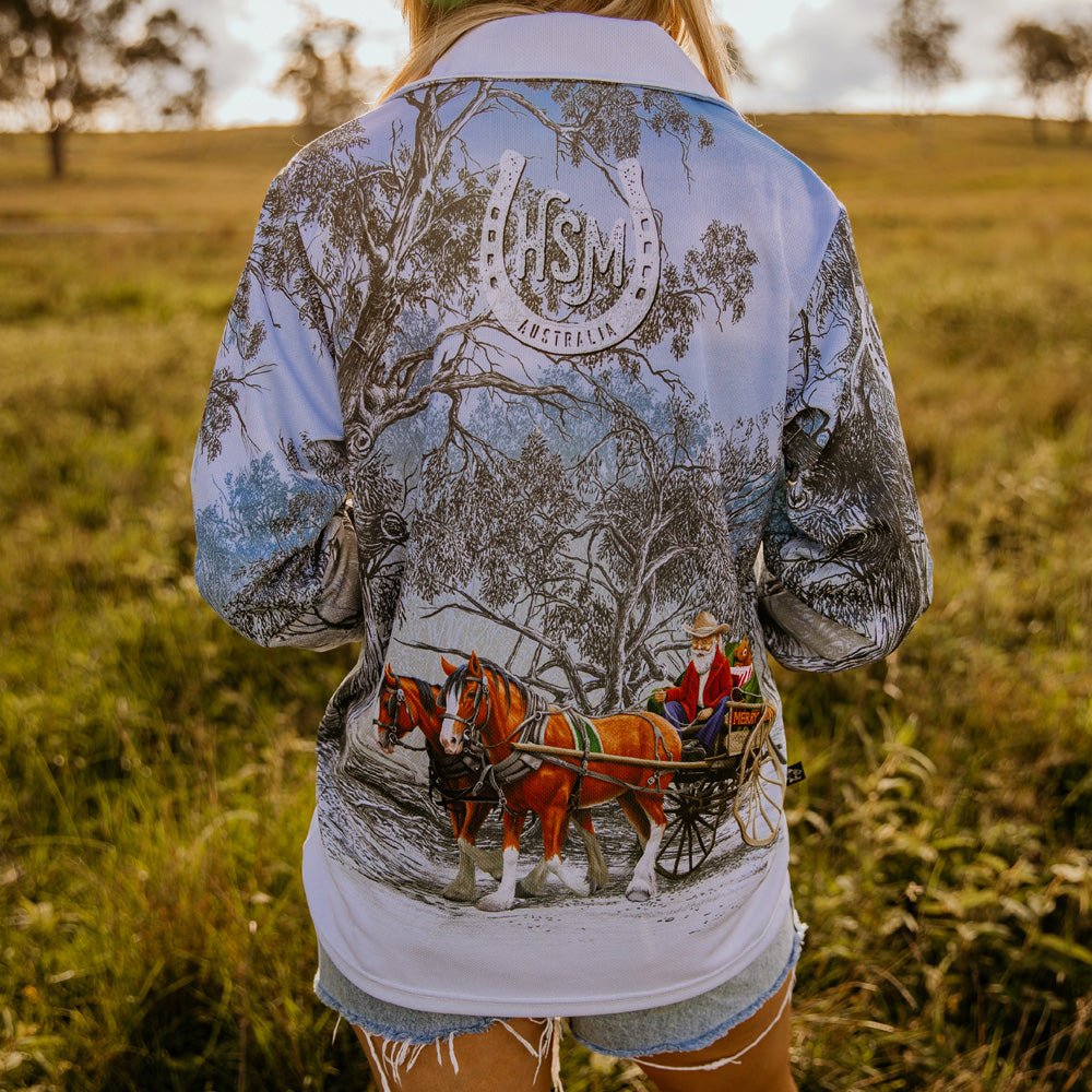 Bush Christmas Adults Fishing Shirt