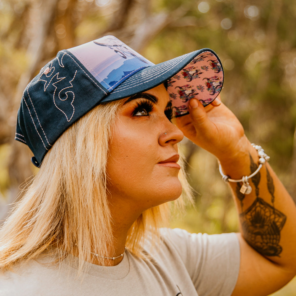 Dawn High Profile Trucker Cap