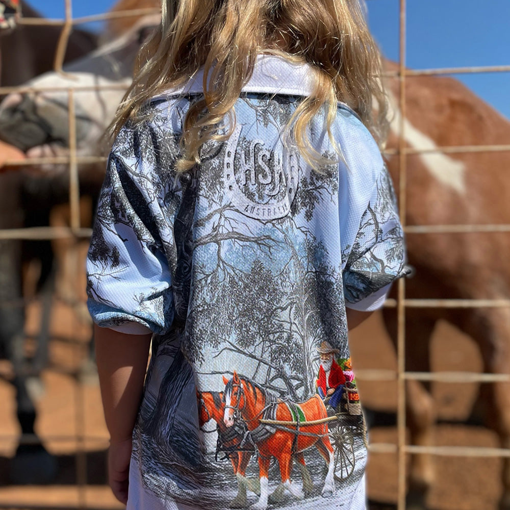 Bush Christmas Kids Fishing Shirt